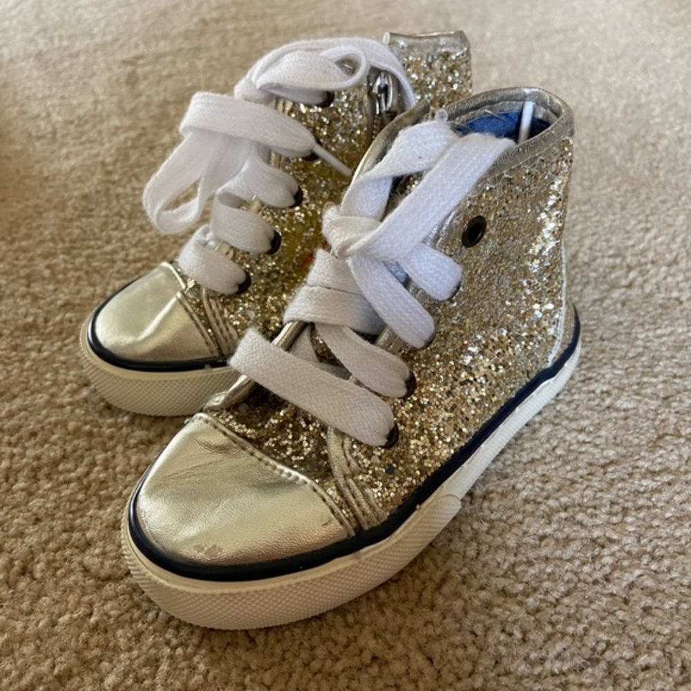 TOMMY HILFIGER I glitter high tops